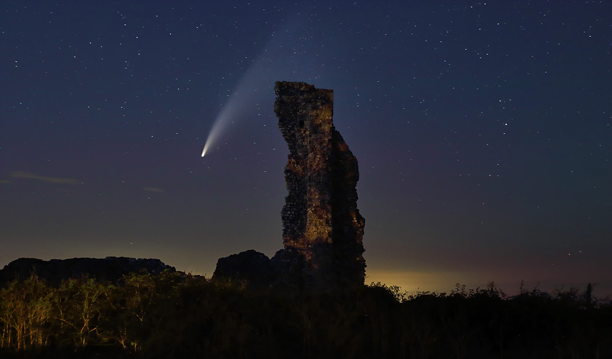 Comet Neowise, Reculver 15 sec